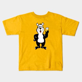 Hamm's Bear Beer Mascot Kids T-Shirt